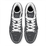 Bohemian Constellation Pattern Print High Top Leather Sneakers