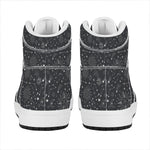 Bohemian Constellation Pattern Print High Top Leather Sneakers