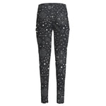 Bohemian Constellation Pattern Print High-Waisted Pocket Leggings