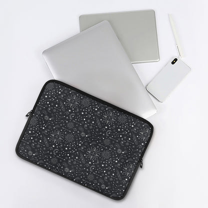 Bohemian Constellation Pattern Print Laptop Sleeve