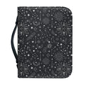 Bohemian Constellation Pattern Print Leather Bible Cover