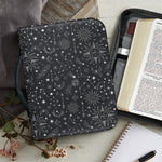 Bohemian Constellation Pattern Print Leather Bible Cover