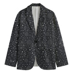 Bohemian Constellation Pattern Print Men's Blazer