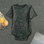 Bohemian Constellation Pattern Print Men's Bodysuit