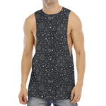 Bohemian Constellation Pattern Print Men's Muscle Tank Top