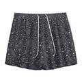 Bohemian Constellation Pattern Print Mesh Shorts