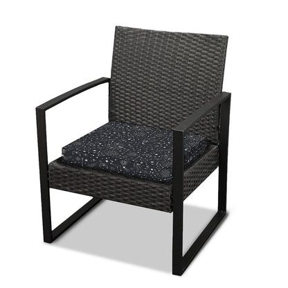 Bohemian Constellation Pattern Print Outdoor Seat Cushion Cover
