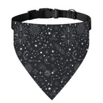 Bohemian Constellation Pattern Print Over The Collar Dog Bandana