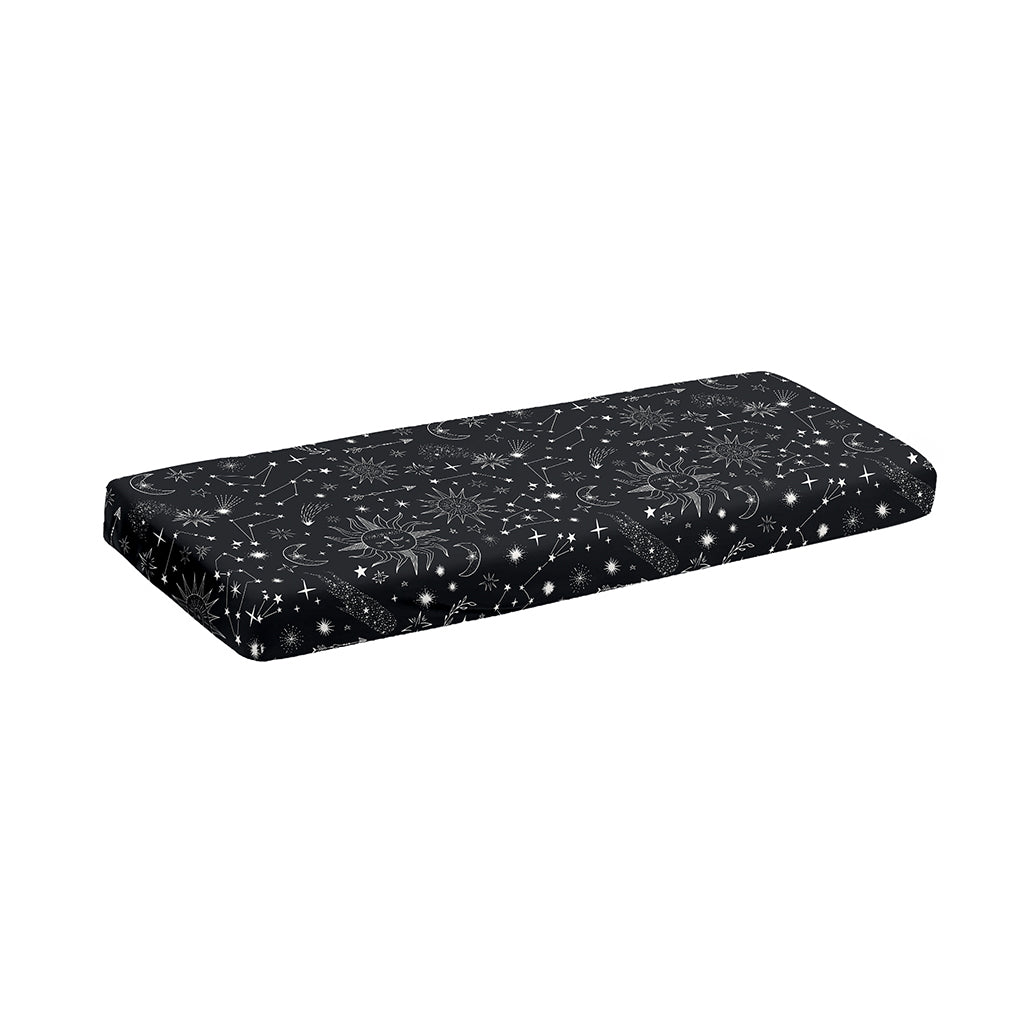 Bohemian Constellation Pattern Print Piano Keyboard Cover