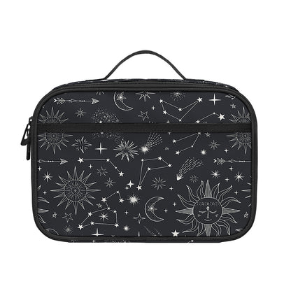 Bohemian Constellation Pattern Print Portable Lunch Bag