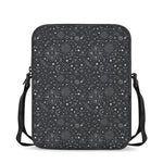 Bohemian Constellation Pattern Print Rectangular Crossbody Bag