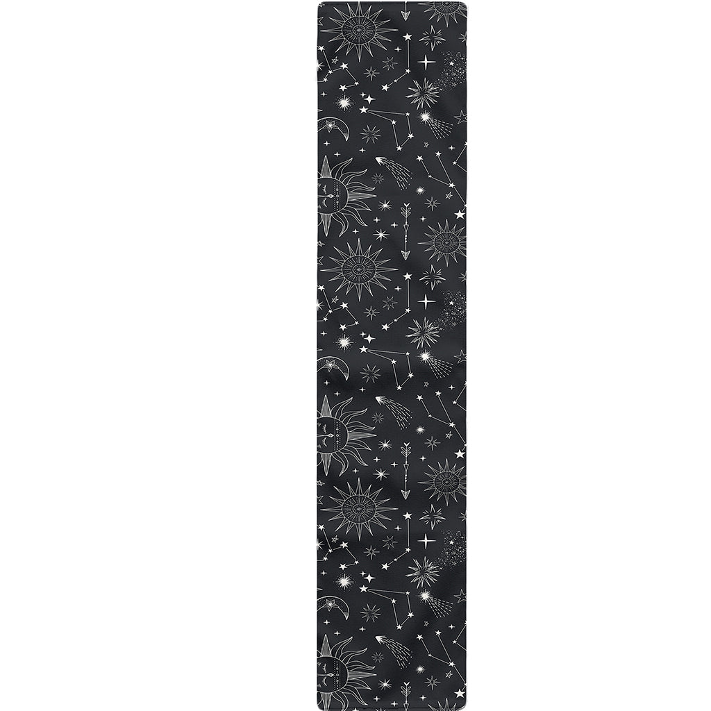 Bohemian Constellation Pattern Print Table Runner