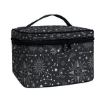 Bohemian Constellation Pattern Print Travel Makeup Bag