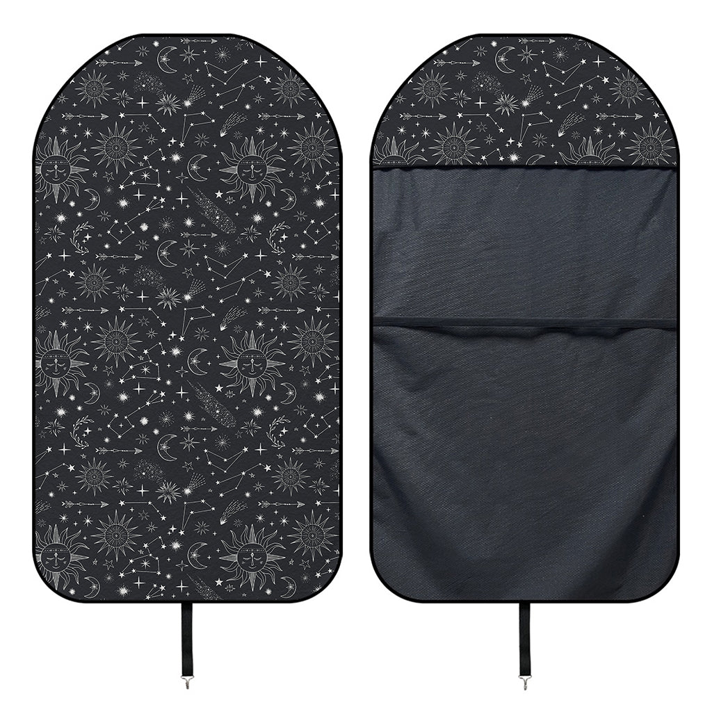 Bohemian Constellation Pattern Print Waterproof Car Seat Cover