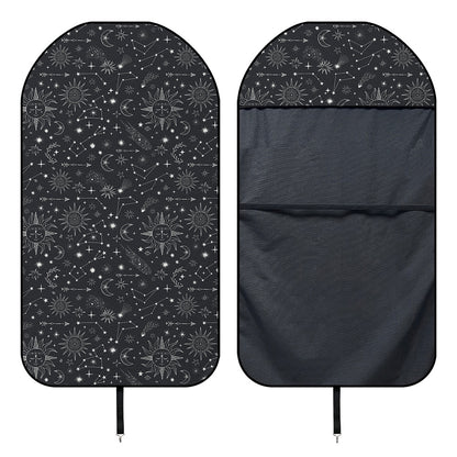 Bohemian Constellation Pattern Print Waterproof Car Seat Cover