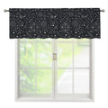 Bohemian Constellation Pattern Print Window Valance