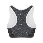 Bohemian Constellation Pattern Print Women's Sports Bra