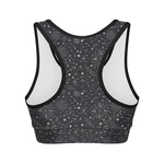 Bohemian Constellation Pattern Print Women's Sports Bra