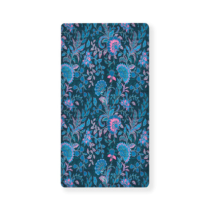 Bohemian Denim Jeans Pattern Print Baby Crib Sheet