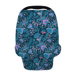 Bohemian Denim Jeans Pattern Print Baby Seat Cover