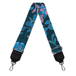 Bohemian Denim Jeans Pattern Print Bag Strap