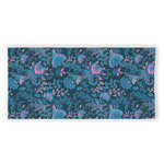 Bohemian Denim Jeans Pattern Print Beach Towel