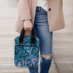 Bohemian Denim Jeans Pattern Print Bible Tote Bag