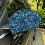 Bohemian Denim Jeans Pattern Print Car Side Mirror Covers