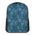 Bohemian Denim Jeans Pattern Print Casual Backpack