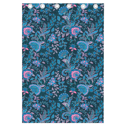 Bohemian Denim Jeans Pattern Print Curtain