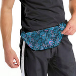 Bohemian Denim Jeans Pattern Print Fanny Pack