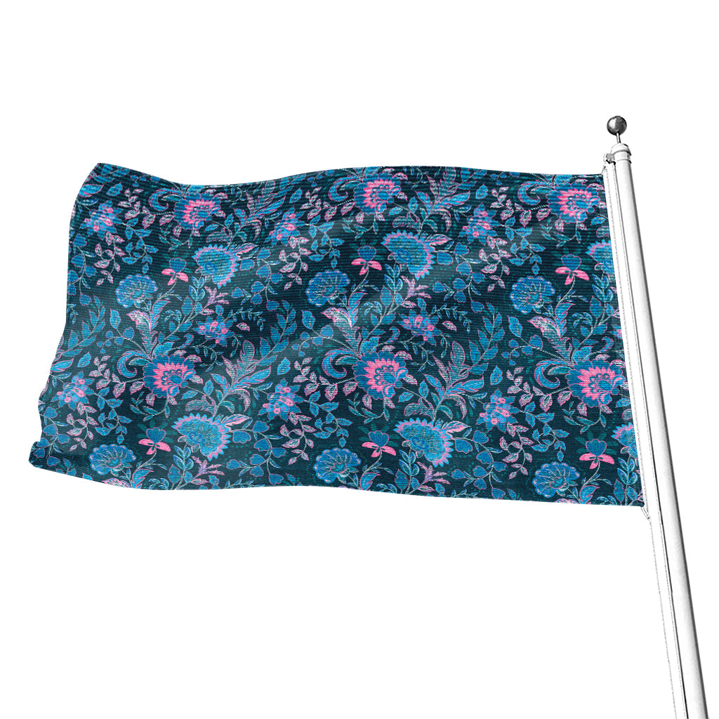 Bohemian Denim Jeans Pattern Print Flag