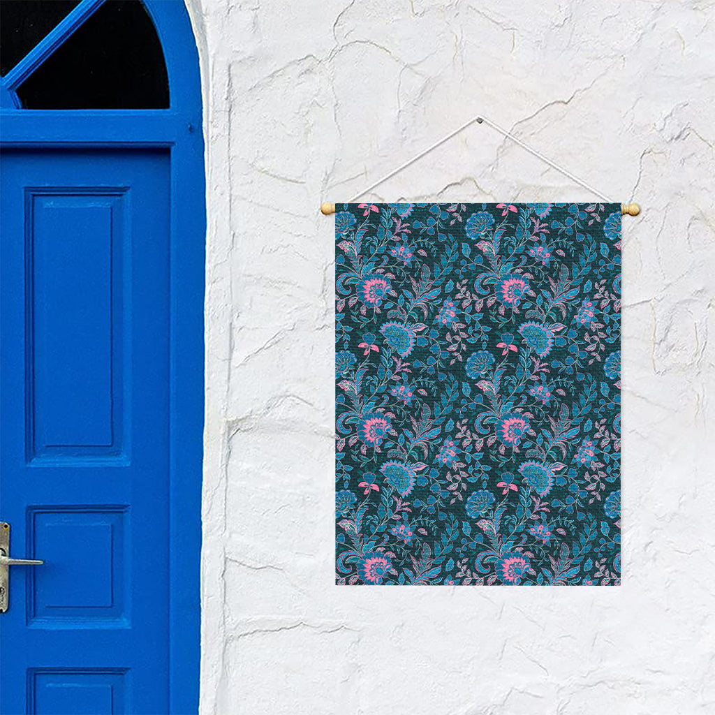 Bohemian Denim Jeans Pattern Print Garden Flag