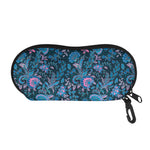Bohemian Denim Jeans Pattern Print Glasses Case