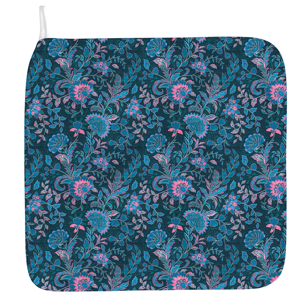 Bohemian Denim Jeans Pattern Print Hand Towel