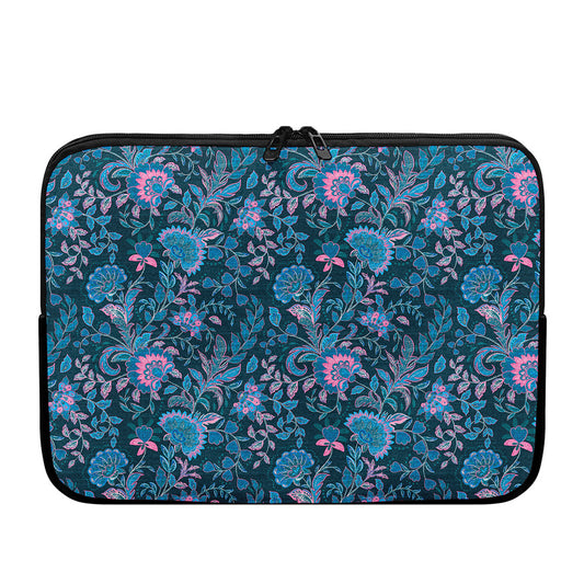 Bohemian Denim Jeans Pattern Print Laptop Sleeve