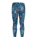 Bohemian Denim Jeans Pattern Print Men's Leggings