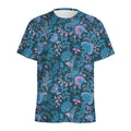 Bohemian Denim Jeans Pattern Print Men's Athletic T-Shirt