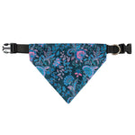 Bohemian Denim Jeans Pattern Print Over The Collar Dog Bandana