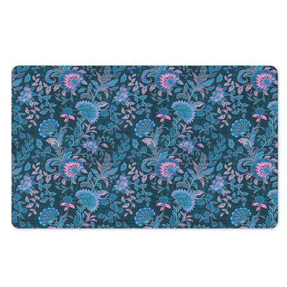 Bohemian Denim Jeans Pattern Print Polyester Doormat