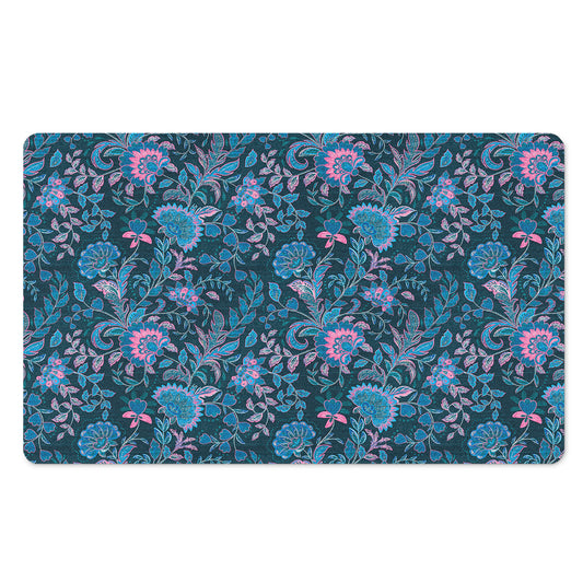 Bohemian Denim Jeans Pattern Print Polyester Doormat