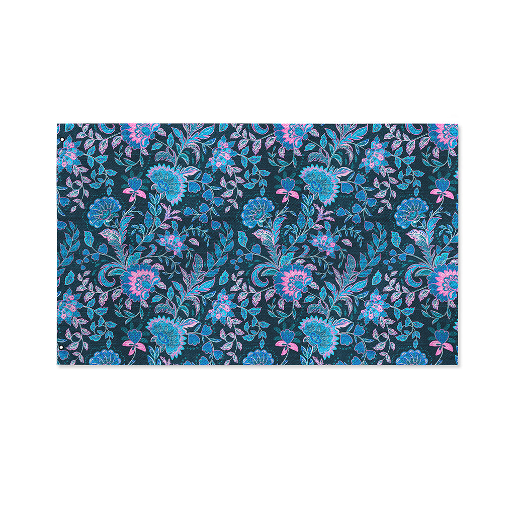 Bohemian Denim Jeans Pattern Print Polyester Flag