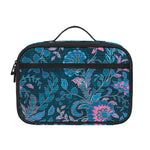 Bohemian Denim Jeans Pattern Print Portable Lunch Bag
