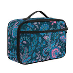 Bohemian Denim Jeans Pattern Print Portable Lunch Bag