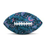 Bohemian Denim Jeans Pattern Print Rugby Ball