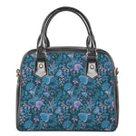 Bohemian Denim Jeans Pattern Print Shoulder Handbag