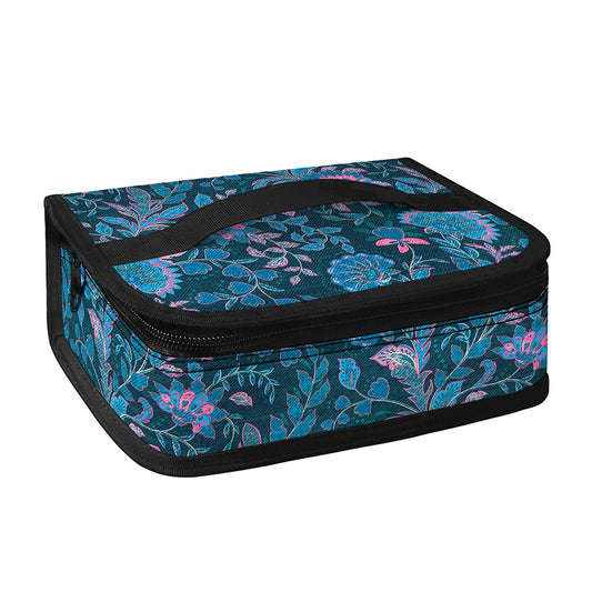 Bohemian Denim Jeans Pattern Print Small Lunch Bag