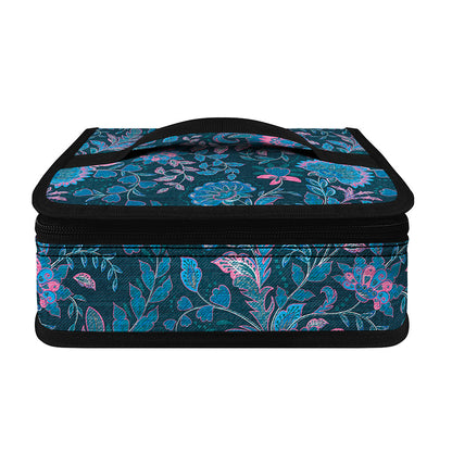 Bohemian Denim Jeans Pattern Print Small Lunch Bag