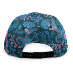 Bohemian Denim Jeans Pattern Print Snapback Cap