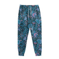 Bohemian Denim Jeans Pattern Print Sweatpants